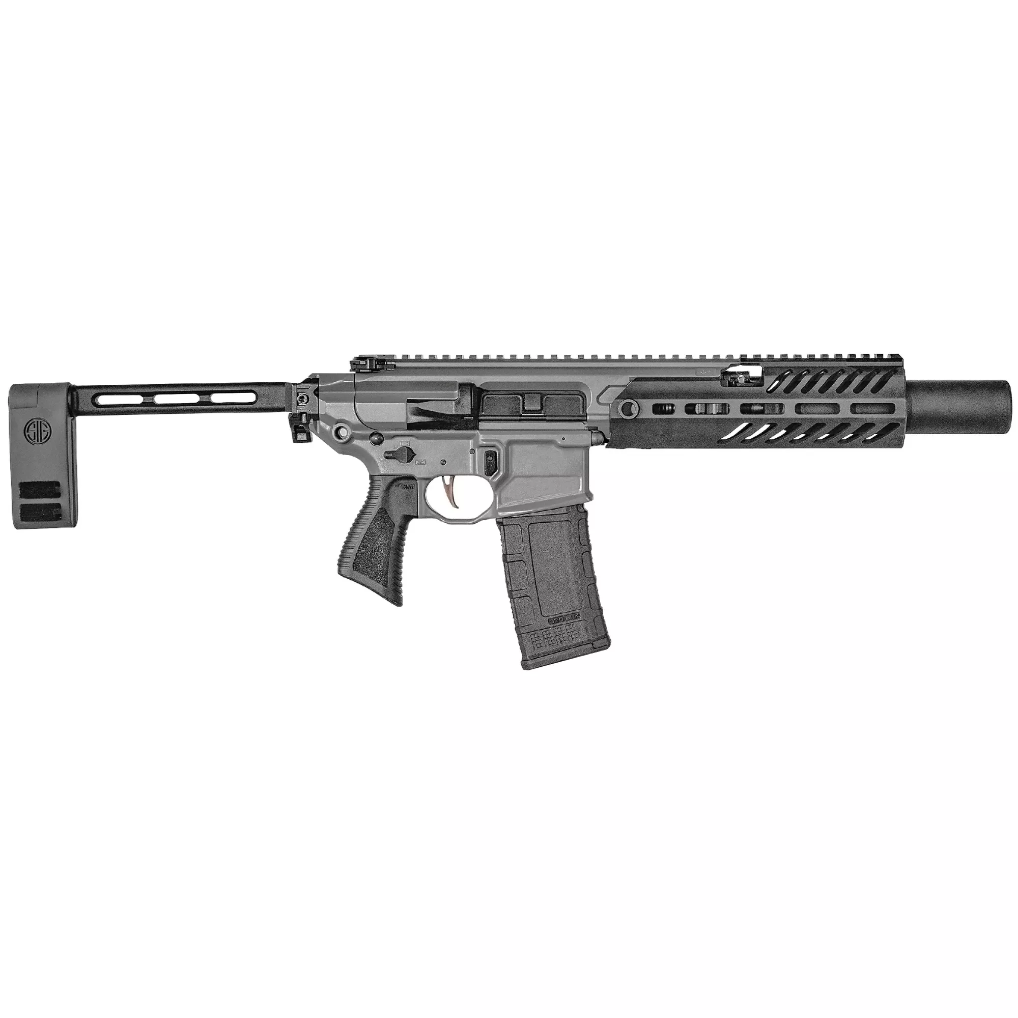 Sig Sauer MCX Rattler Canebrake 300 Blackout Grey Finish Side Folding
