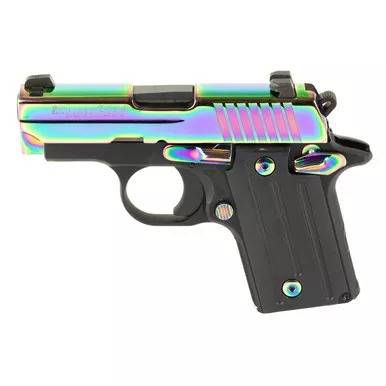 Sig Sauer P238 .380 ACP Pistol 2.7" Barrel 6+1 Round Rainbow Slide