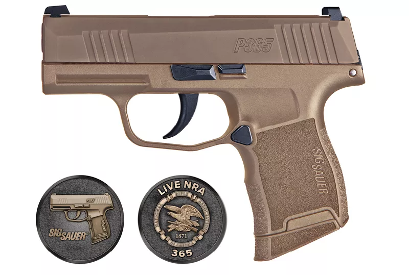 Sig Sauer P365 9mm Micro Pistol *NRA Coyote Edition*