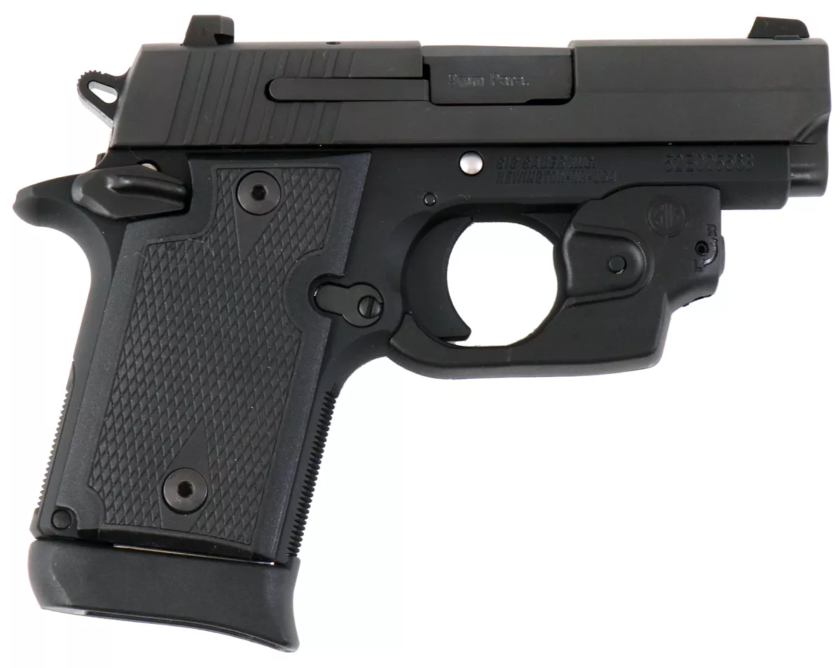 Sig Sauer P938 9mm Pistol Ambi Safety with Laser