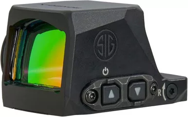 Sig Sauer Romeo X Reflex Sight Enclosed Compact Footprint Circle Dot Black
