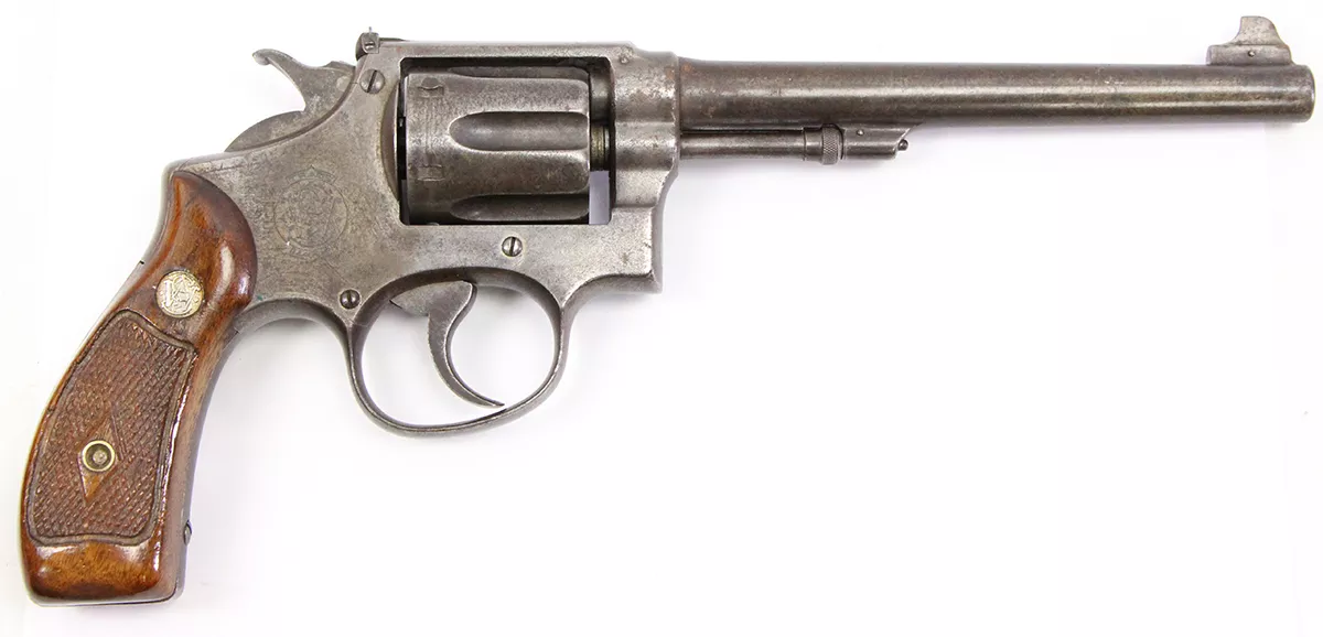 Smith & Wesson 1902 38 S&W Revolver – Used in Fair Condition
