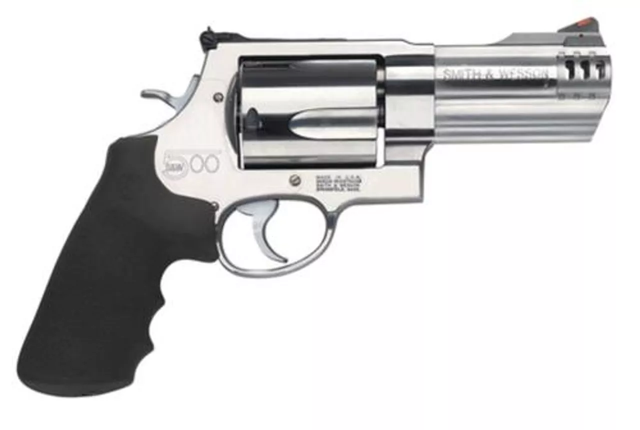 Smith & Wesson 500 500 Magnum 4″ Barrel 5rd Matte Stainless Finish