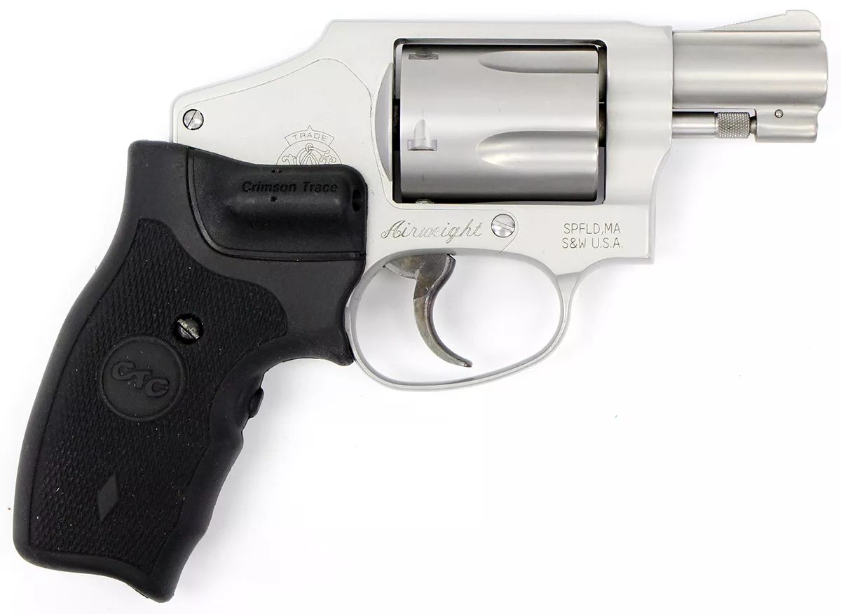 Smith & Wesson 642-2 38 Special Revolver – Used in Good Condition *Crimson Trace Laser*