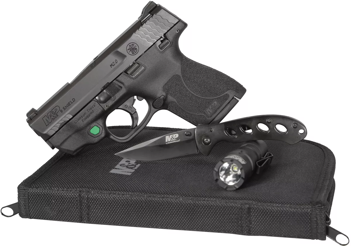Smith & Wesson M&P Shield M2.0 9mm Pistol – Every Day Carry Package Kit