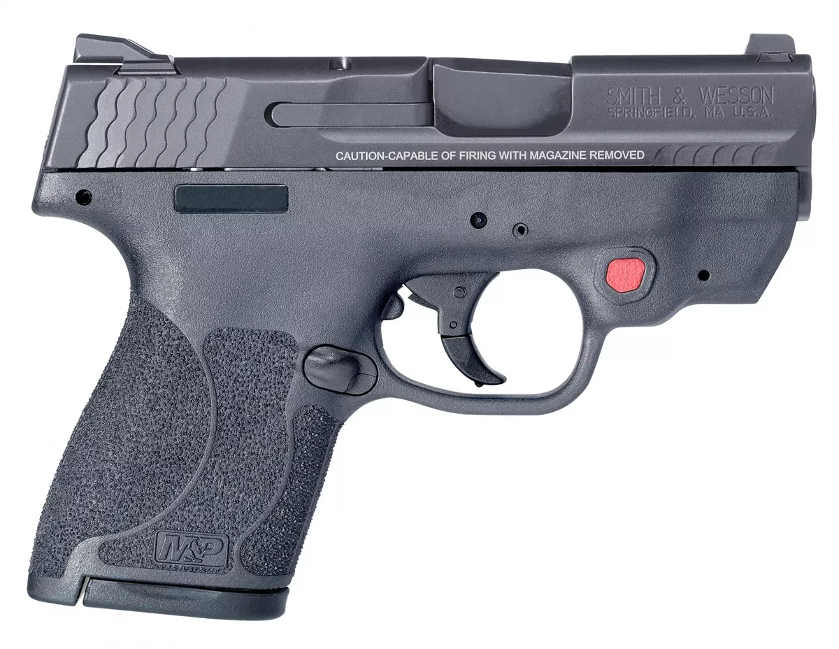 Smith & Wesson M&P Shield M2.0 9mm Pistol with Crimson Trace Integrated Laser & Manual Safety