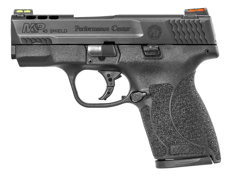 Smith & Wesson M&P Shield Performance Center 45 ACP Pistol Ported Barrel
