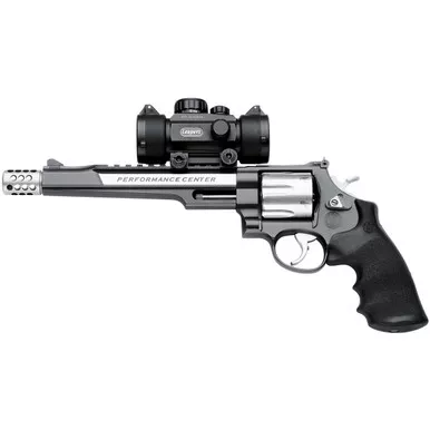 Smith & Wesson Performance Center Model 629 Hunter 44 Remington Magnum Revolver 7.5" Stainless Steel Barrel 6 Round Black Grip