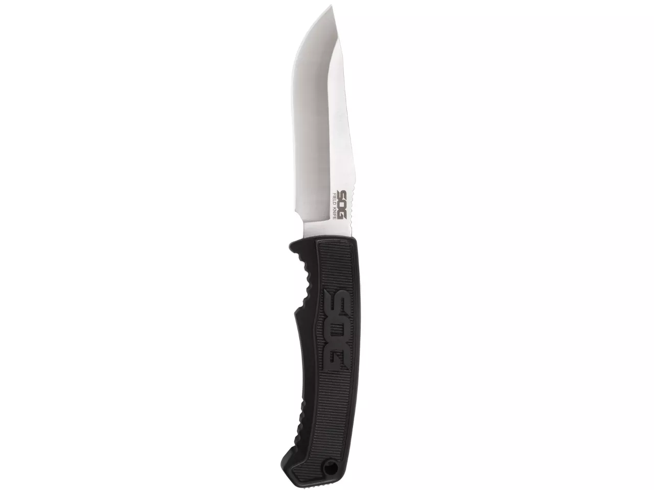 SOG Field Knife, Black, Ambidextrous, Fixed Blade