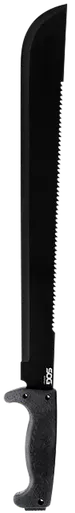 Sog SOGfari Machete 18" Black Blade Kraton Handle