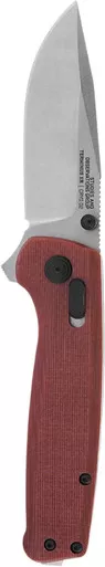 SOG Terminus XR G10 EDC Ambidextrous Folding Knife - Crimson Red