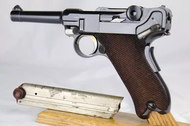 SOLD - 1902 American Eagle Luger - Rare Fat Barrel