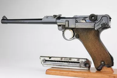 SOLD - 1916 DWM / Simson Artillery Luger
