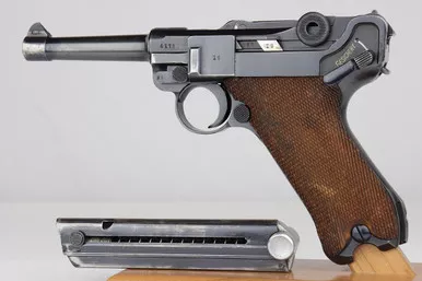 SOLD - 1938 Nazi Mauser Luger (4116e - 09716)