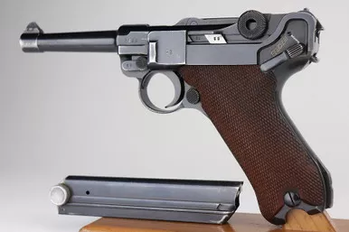 SOLD - 1938 Nazi Mauser Luger (8259b - 16072)