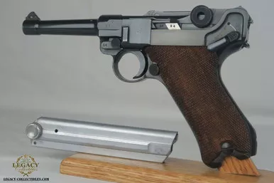 SOLD - 1940 Mauser Banner P.08 - Police E/L