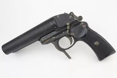 SOLD - 1943 Krieghoff Double Barrel Flare Gun