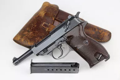 SOLD - 1944 Nazi Walther P.38 Rig - AC 44 (3086b - 17386)