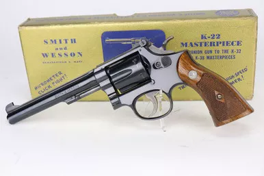 SOLD - ANIB Smith & Wesson K-22 Masterpiece