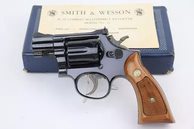 SOLD - ANIB Smith & Wesson Model 15-3 Revolver