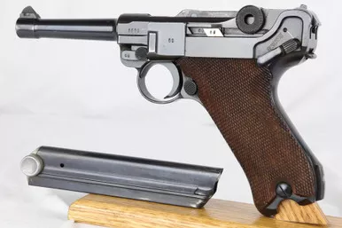 SOLD - Beautiful 1939 Nazi Mauser Luger - Matching Magazine