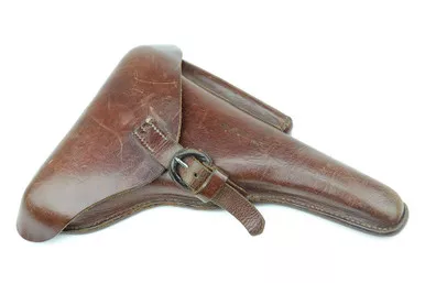 SOLD - Brown Commercial Luger Holster