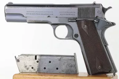SOLD - Colt Government Model - Owned by Distinguished WWI Captain Plantagenet MacCarthy