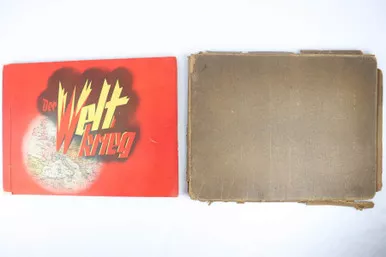 SOLD - Der WeltKrieg - WW1 Cigarette Card Book