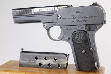 SOLD - Dreyse Model 1907 - Norwegian Police