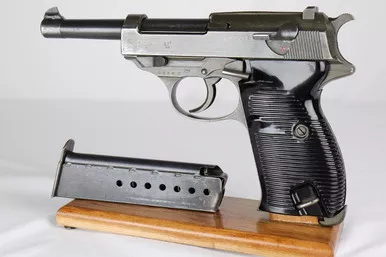 SOLD - Dual-tone Mauser P.38 - byf 44 (6844c - 06962)