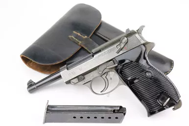 SOLD - Dual-Tone Mauser P.38 & Holster