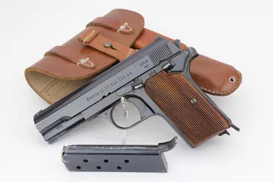 SOLD - Early Nazi Femaru Model 37 - Mint Holster