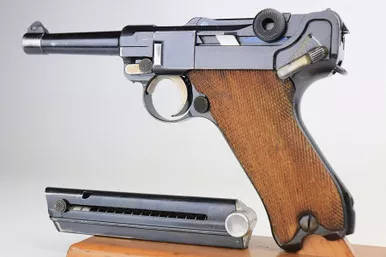 SOLD - Excellent 1920's DWM Commercial Luger (9348q - 18844)