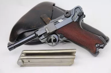 SOLD - Excellent 1937 Nazi Mauser Luger Rig