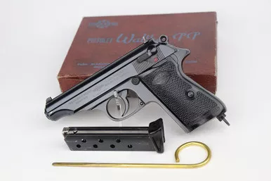 SOLD - Excellent, Boxed Manurhin PP - Swedish Police Contract