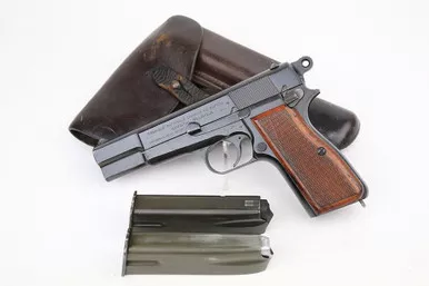 SOLD - Excellent FN Browning High Power Rig (16859a - 20601)
