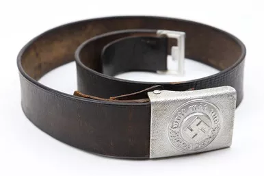 SOLD - German Police Belt & Buckle (071222-7)