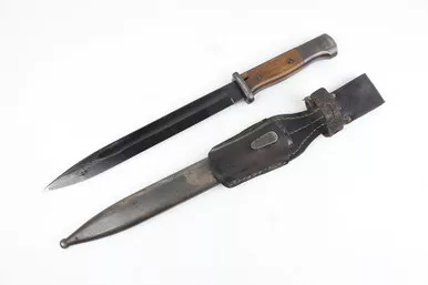 SOLD - Minty 1944 K98 Bayonet - Matching Scabbard