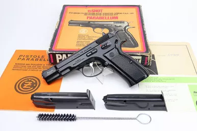 SOLD - Minty, Boxed 1985 Czech CZ Model 75