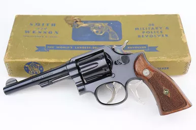 SOLD - Minty, Boxed Smith & Wesson Pre-Model 10 Revolver
