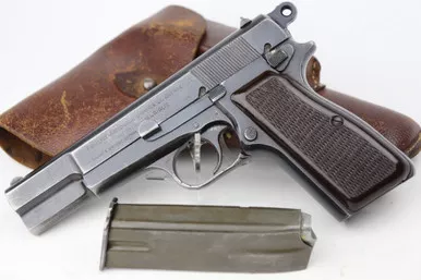 SOLD - Nazi Browning High Power Rig (22044b - 14703)