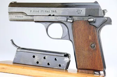 SOLD - Nazi Femaru Model 37 - Matching Magazine (69239 - 22482)