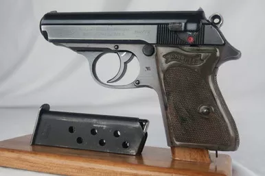 SOLD - Police Walther PPK - Gray Grip