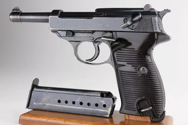 SOLD - Put-Together Nazi Spreewerk P.38 - Zero Series Slide