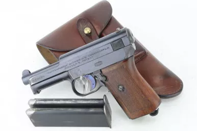 SOLD - Rare 1933 Reichsmarine Mauser M1914 Rig - Matching Holster
