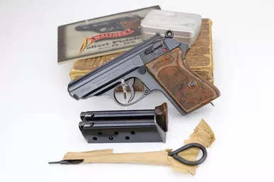 SOLD - Rare, Boxed Walther PPK - RZM Marked