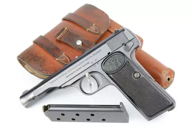 SOLD - Rare Nazi 1922 Browning- 9mm Kurz