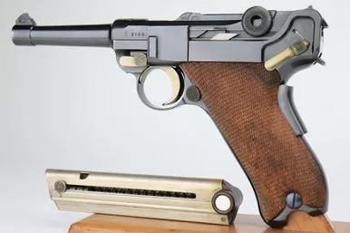 SOLD - Rare Swiss DWM Model 1906 Luger (3193 - 33951)