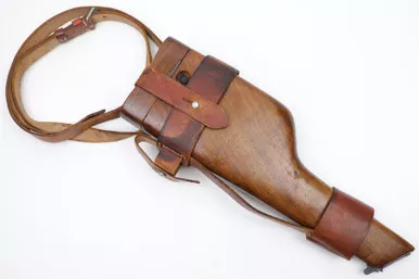 SOLD - Scarce Commercial Mauser C96 Stock & Harness