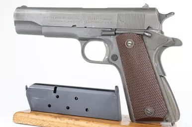 SOLD - Scarce, Excellent 1942 Colt M1911A1 - WB Inspector